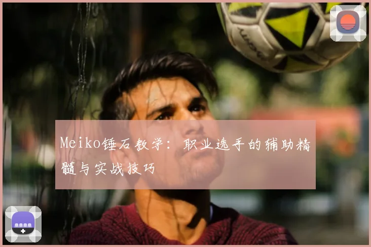 Meiko锤石教学：职业选手的辅助精髓与实战技巧